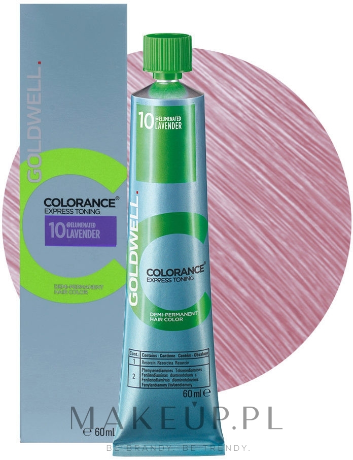 PRZECENA! Ekspresowy krem do półtrwałej koloryzacji bez amoniaku - Goldwell Colorance Express Toning Hair Color * — Zdjęcie 10/Lavender