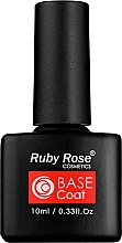 Baza pod lakier hybrydowy - Ruby Rose Base Coat — Zdjęcie N1
