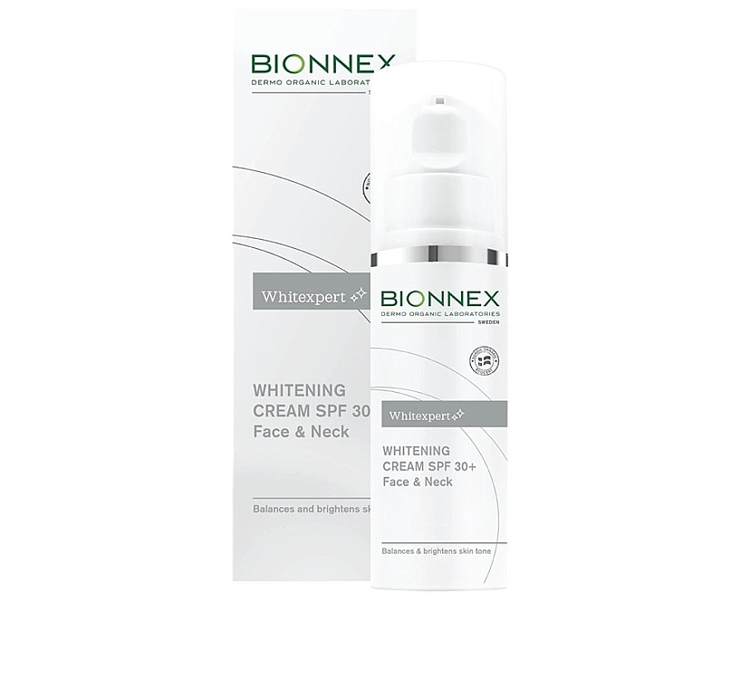 Krem antypigmentacyjny - Bionnex Whitexpert Whitening Cream SPF 30 — Zdjęcie N1