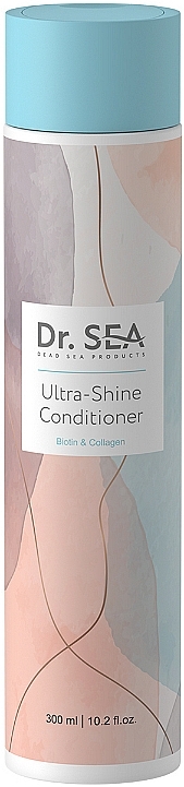 Odżywka do ultra lśniących włosów z biotyną i kolagenem - Dr.Sea Ultra-Shine Conditioner — Zdjęcie N1