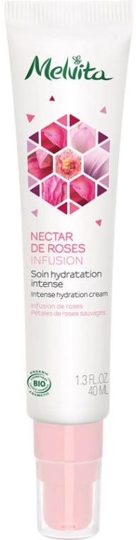 Intensywnie nawilżający krem do twarzy Różany nektar - Melvita Nectar De Rose Intense Hydration Cream — Zdjęcie N1