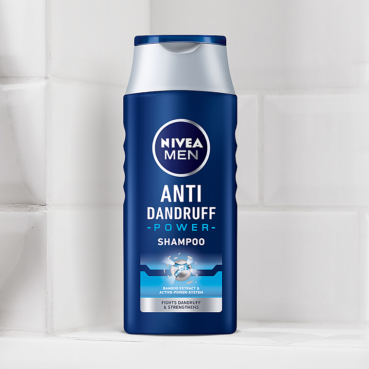 Wzmacniający szampon przeciwłupieżowy dla mężczyzn - NIVEA MEN Anti-Dandruff Power Shampoo — Zdjęcie N3