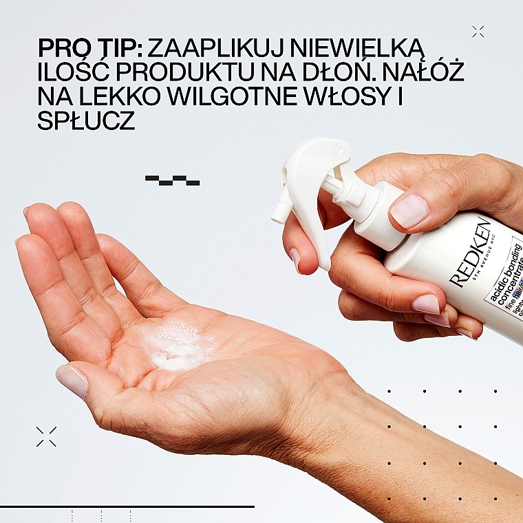 Lekki koncentrat w sprayu do włosów - Redken Acidic Bonding Concentrate — Zdjęcie N4