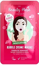 Kup Kremowa maseczka do twarzy z białą glinką i jabłkiem - The Beauty Mask Company Bubble Cream Mask