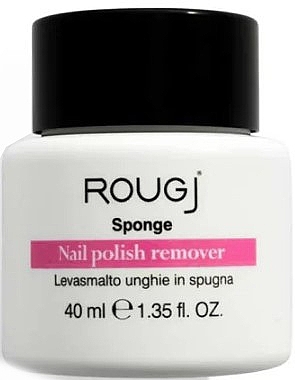 Zmywacz do paznokci - Rougj+ Sponge Nail Polish Remover — Zdjęcie N1