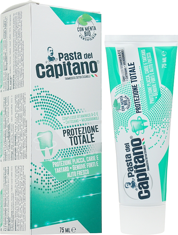 Ochronna pasta do zębów - Pasta Del Capitano Dentifricio Protezione Totale