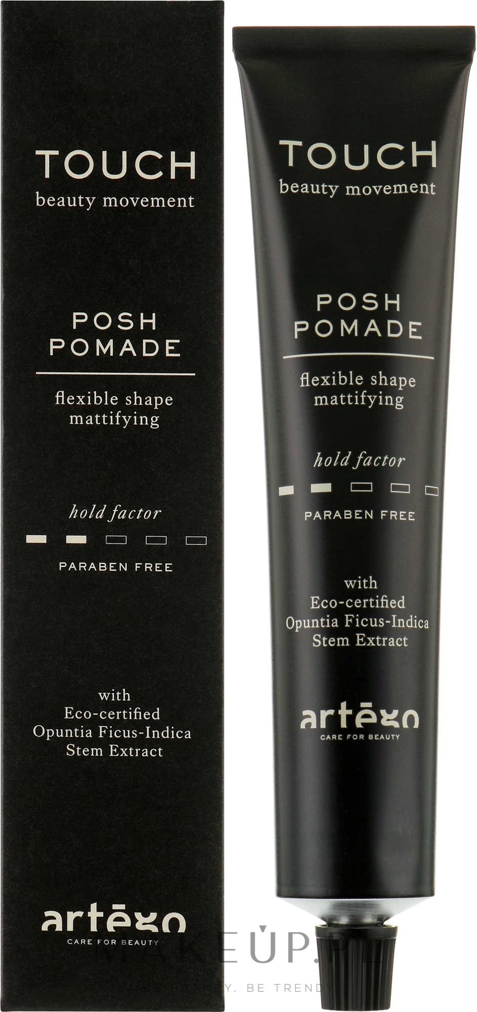 Lekka pomada do włosów o matowym wykończeniu - Artego Touch Posh Pomade — Zdjęcie 100 ml