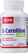 Kup L-karnityna w kapsułkach - Jarrow Formulas L-Carnitine 500mg