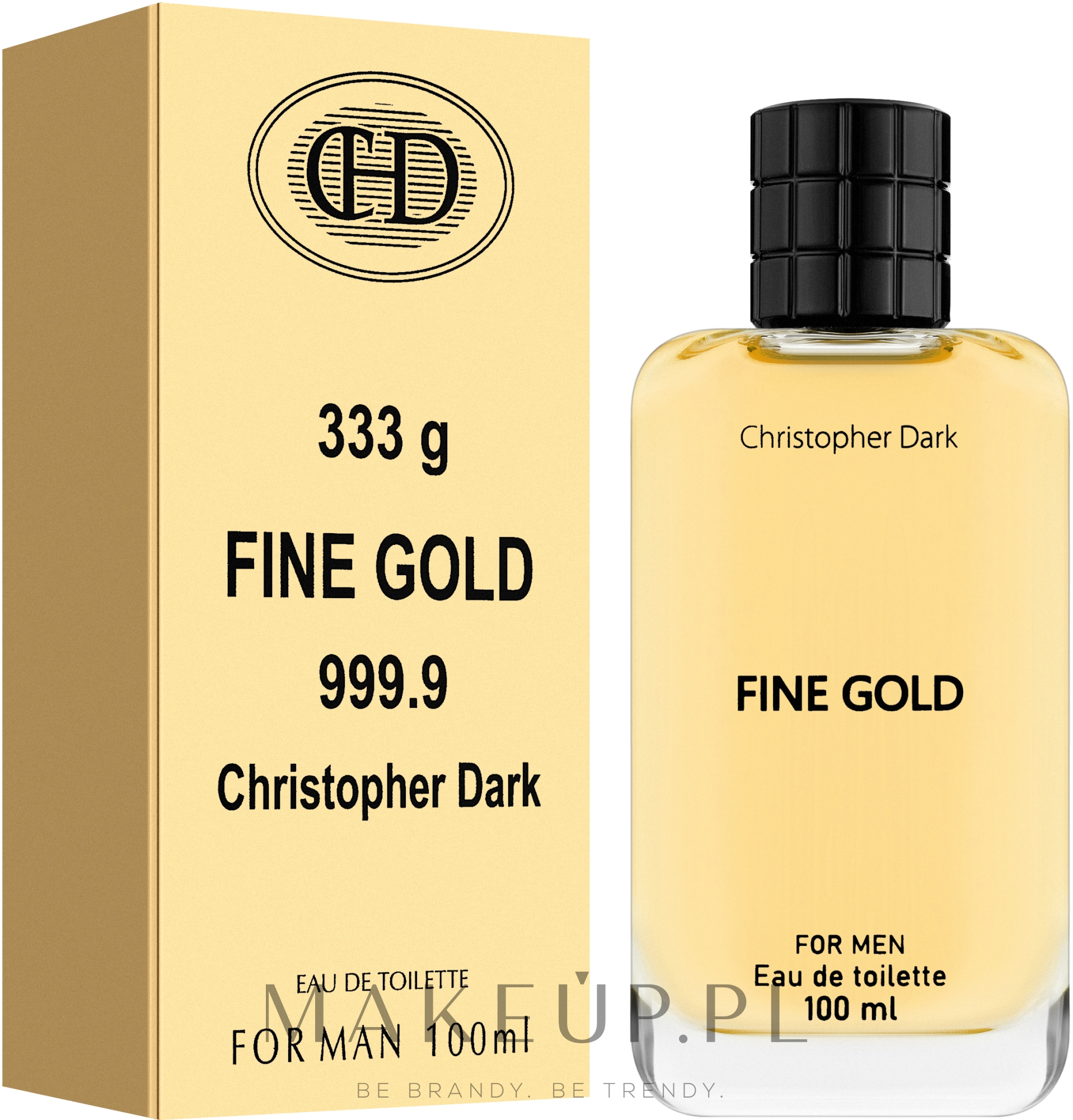 Christopher Dark Fine Gold - Woda toaletowa — Zdjęcie 100 ml