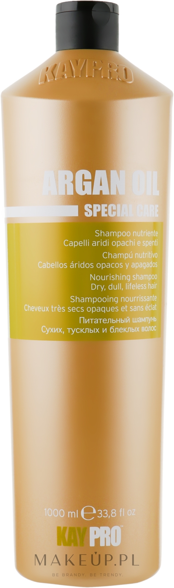 Odżywczy szampon z olejem arganowym - KayPro Special Care Nourishing Shampoo — Zdjęcie 1000 ml