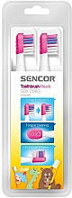 Końcówki do szczoteczki elektrycznej dla dzieci SOX013RS, 6-12 lat, 2 szt. - Sencor Toothbrush Heads — Zdjęcie N5