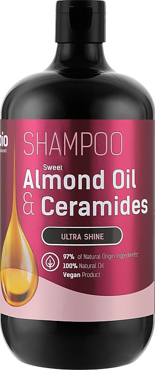 Szampon do włosów "Sweet Almond Oil & Ceramides" - Bio Naturell Shampoo Ultra Shine — Zdjęcie N2