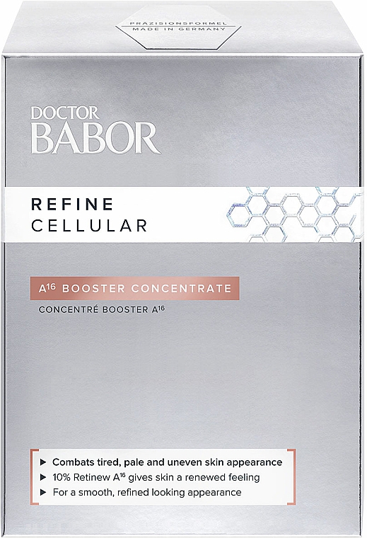 Rozświetlający koncentrat z antyoksydantami do twarzy - Babor Doctor Babor Refine Cellular A16 Booster Concentrate — Zdjęcie N1