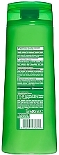 Wzmacniający szampon do włosów normalnych i szybko przetłuszczających się - Garnier Fructis Fresh Shampoo — Zdjęcie N4