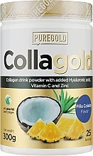 Kup Kolagen z kwasem hialuronowym, witaminą C i cynkiem Pina Colada - Pure Gold CollaGold Pina Colada