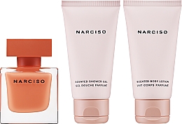 Narciso Rodriguez Narciso Ambree - Zestaw (edp 50 ml + b/lot 50 ml + sh/gel 50 ml) — Zdjęcie N2