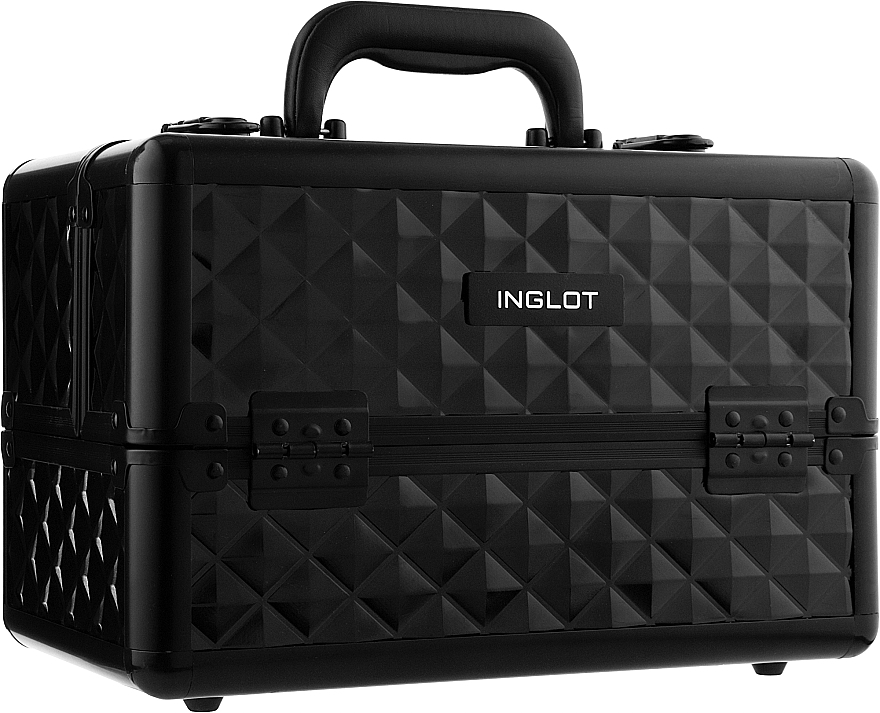 Kasetka kosmetyczna - Inglot Makeup Case Black Diamond MB153A-S  — Zdjęcie N1