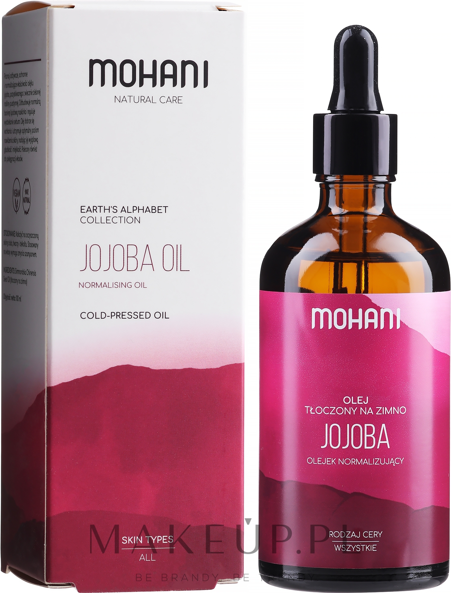 Normalizujący olej jojoba - Mohani Precious Oils — Zdjęcie 100 ml