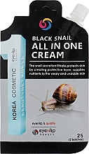 Krem rewitalizujący z czarnym ślimakiem - Eyenlip Black Snail All In One Cream — Zdjęcie N1