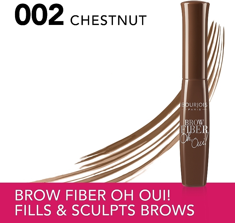 Tusz do brwi - Bourjois Oh Oui! Brow Fiber Mascara — Zdjęcie N3