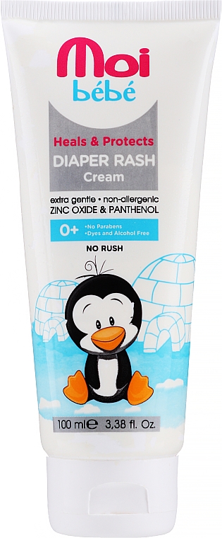 Krem do ciała - Moi Bebe Heals & Protects Diaper Rash Cream — Zdjęcie N1