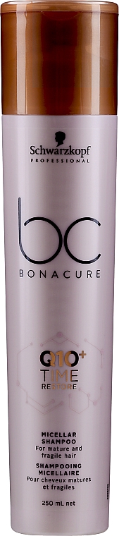 Szampon do włosów osłabionych i łamliwych - Schwarzkopf Professional BC Bonacure Time Restore Q10 Plus Shampoo — Zdjęcie N1