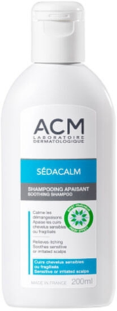 Kojący szampon do włosów - ACM Laboratoires Sebionex Soothing Shampoo — Zdjęcie N1