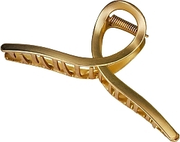 Spinka do włosów Krab, metalowa, złota - Lolita Accessories  — Zdjęcie N1