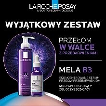 Zestaw do pielęgnacji twarzy - La Roche Posay Mela B3 (gel/200ml + ser/30ml) — Zdjęcie N4