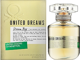 Benetton United Dreams Dream Big - Woda toaletowa — Zdjęcie N4