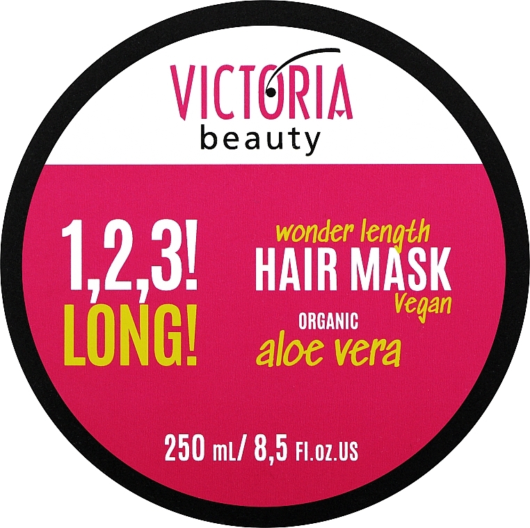 Maska do długich włosów - Victoria Beauty 1,2,3! Long! Hair Mask — Zdjęcie N1