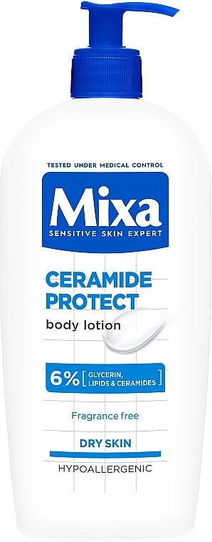 Balsam ujędrniający z ceramidami do bardzo suchej skóry - Mixa Ceramide Protect Body Lotion — Zdjęcie N3