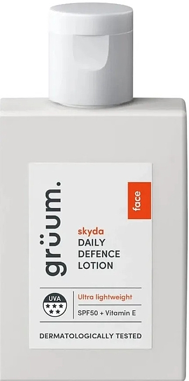 Balsam przeciwsłoneczny do twarzy - Gruum Skyda Daily Defence Lotion SPF50 — Zdjęcie N1