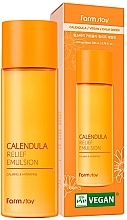 Emulsja do twarzy z nagietkiem - Farmstay Calendula Relief Emulsion — Zdjęcie N1