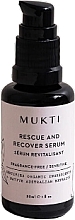 Rewitalizujące serum do twarzy - Mukti Organics Rescue and Recover Serum — Zdjęcie N1