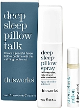 Kup Zestaw - This Works Deep Sleep Pillow Talk Kit (mist/75ml + oil/5ml)