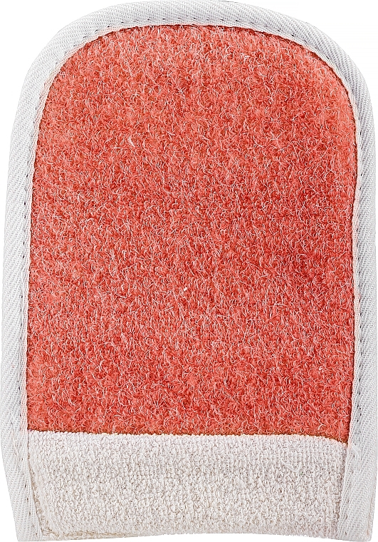 Bawełniana myjka do ciała, czerwona - RedRings Cotton Sponge — Zdjęcie N1