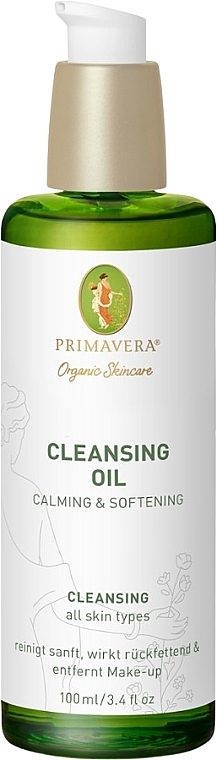 Olejek do mycia twarzy - Primavera Calming & Softening Cleansing Oil — Zdjęcie N1