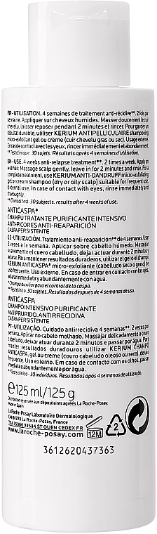 Szampon przeciwłupieżowy - La Roche-Posay Kerium DS Anti Dandruff Intensive Treatment Shampoo — Zdjęcie N2