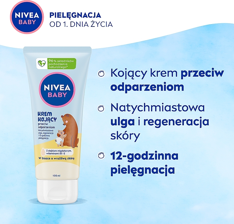 Krem Kojący przeciw odparzeniom - NIVEA BABY — Zdjęcie N4