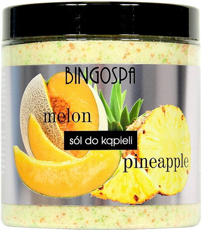 Sól do kąpieli Melon i ananas - BingoSpa  — Zdjęcie N1