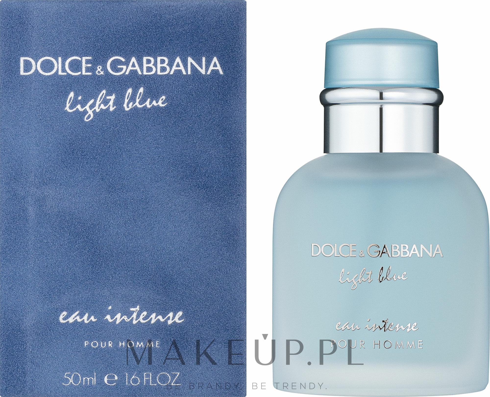 Dolce & Gabbana Light Blue Eau Intense Pour Homme - Woda perfumowana — Zdjęcie 50 ml
