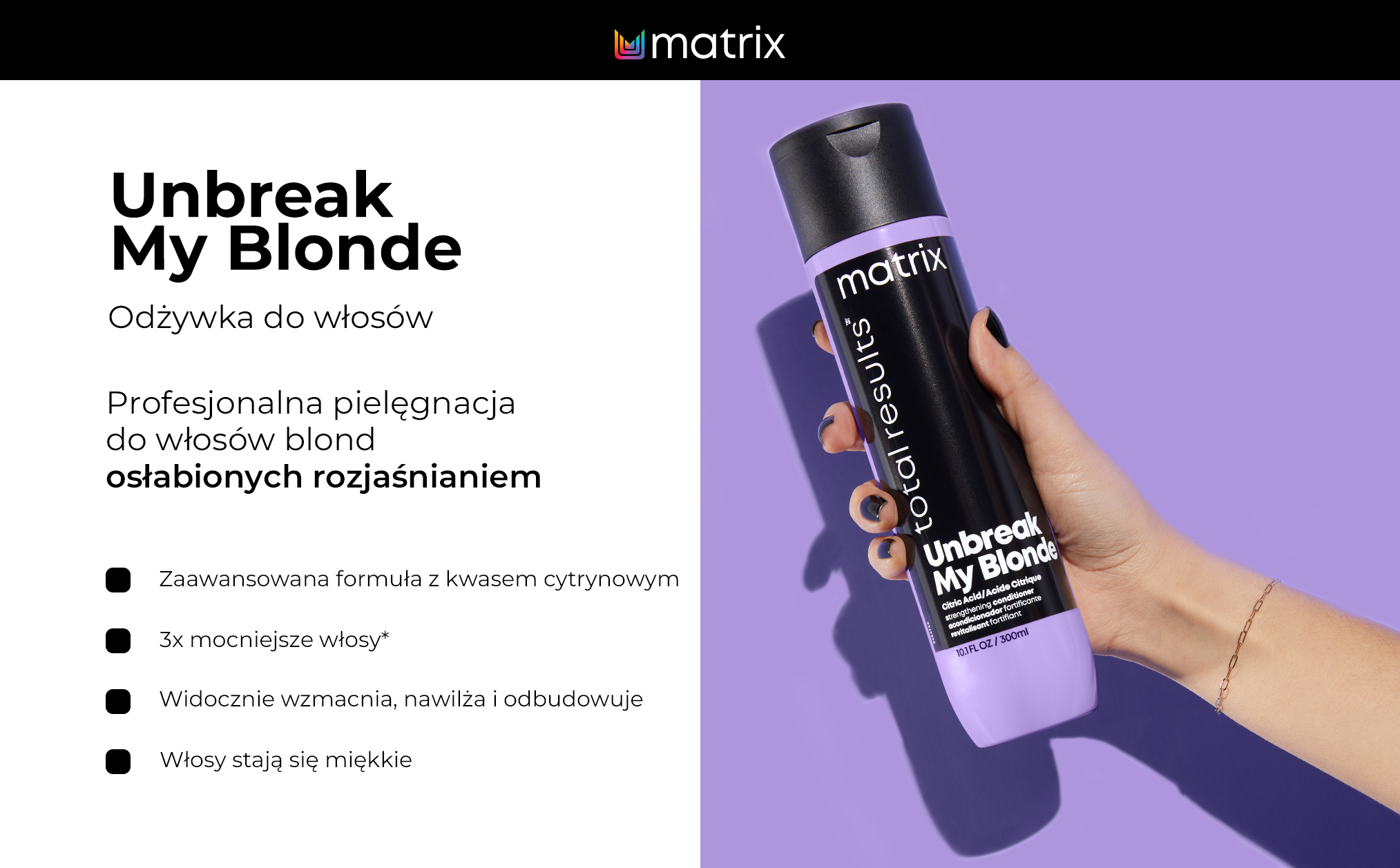 Matrix Unbreak My Blonde Conditioner