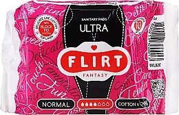 Kup Podpaski na krytyczne dni Ultra, Cotton & Care 3 krople, 10szt - Fantasy Flirt