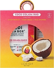 Kup Zestaw do pielęgnacji stóp - Voesh Coco Colada Duo with Nail Stickers