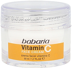 Rozświetlający krem do twarzy z witaminą C - Babaria Face Cream Vitamin C — Zdjęcie N2