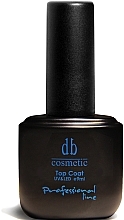 Top coat do paznokci - Dark Blue Cosmetics No Wipe Gloss Top Coat — Zdjęcie N1