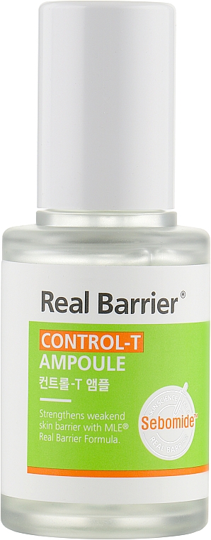 Lekkie serum do skóry tłustej i mieszanej - Real Barrier Control-T Ampoule — Zdjęcie N1