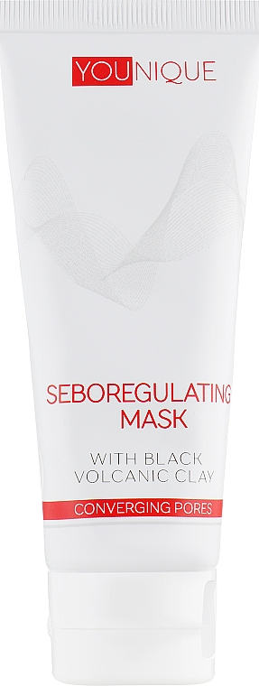 Maseczka regulująca wydzielanie sebum i wysuszająca z czarną glinką wulkaniczną - J’erelia YoUnique Seboregulating Mask — Zdjęcie N1