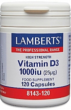 Kup Suplement diety Witamina D3, 25 mg - Lamberts Vitamin D3 1000 IU